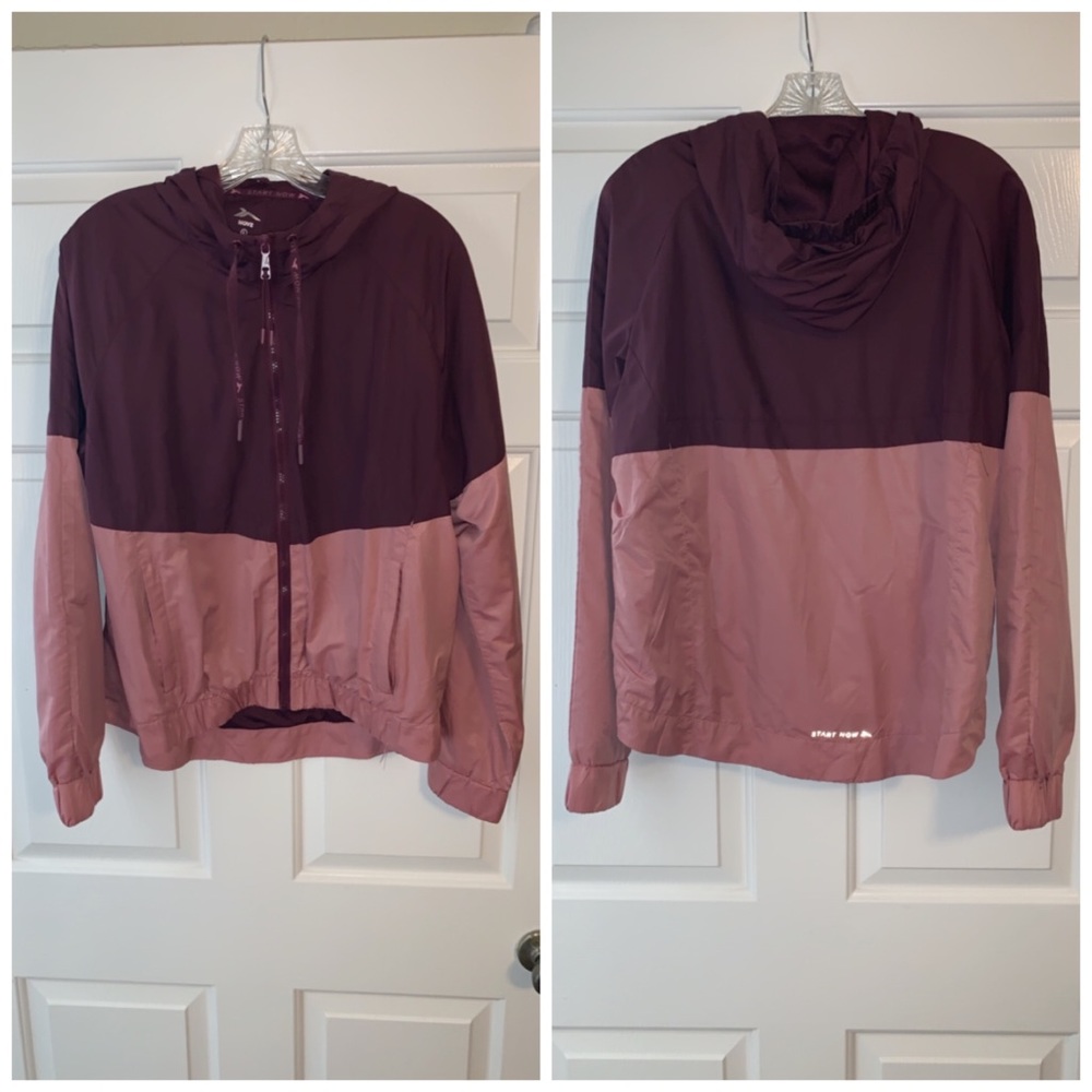 Pink wind breaker